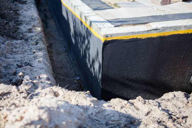 Professional Waterproofing technician working in Niles, MI